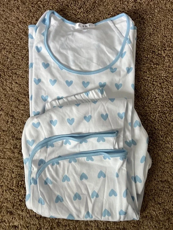 Lake Pima Short-Long Set in French Blue Heart. Size ST - Picture 16 of 16